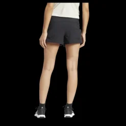 adidas Pacer Woven Stretch Training Maternity Shorts Black / White Svart New
