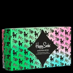Happy Socks 3-pack Animal Socks Gift Set 200 Flerfärgad New