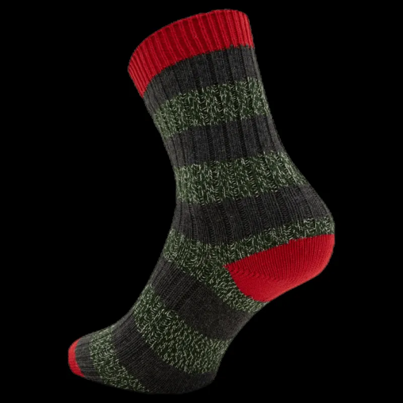 Outlet Norfolk 2-Pack Basic Socks - Mario Green Grön