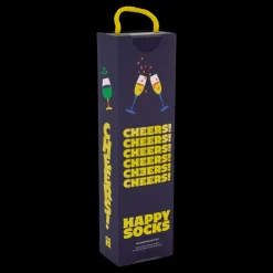 Hot Happy Socks 3-pack Celebrations Gift Set Black Flerfärgad