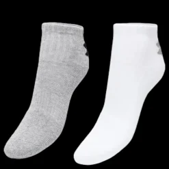 Outlet Under Armour 6-Pack Charged Cotton Kids White/Black/Grey Vit, Svart och Grå