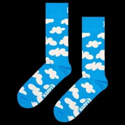 Best Happy Socks 4-pack Cloudy Socks Gift Set Light Blue Blå