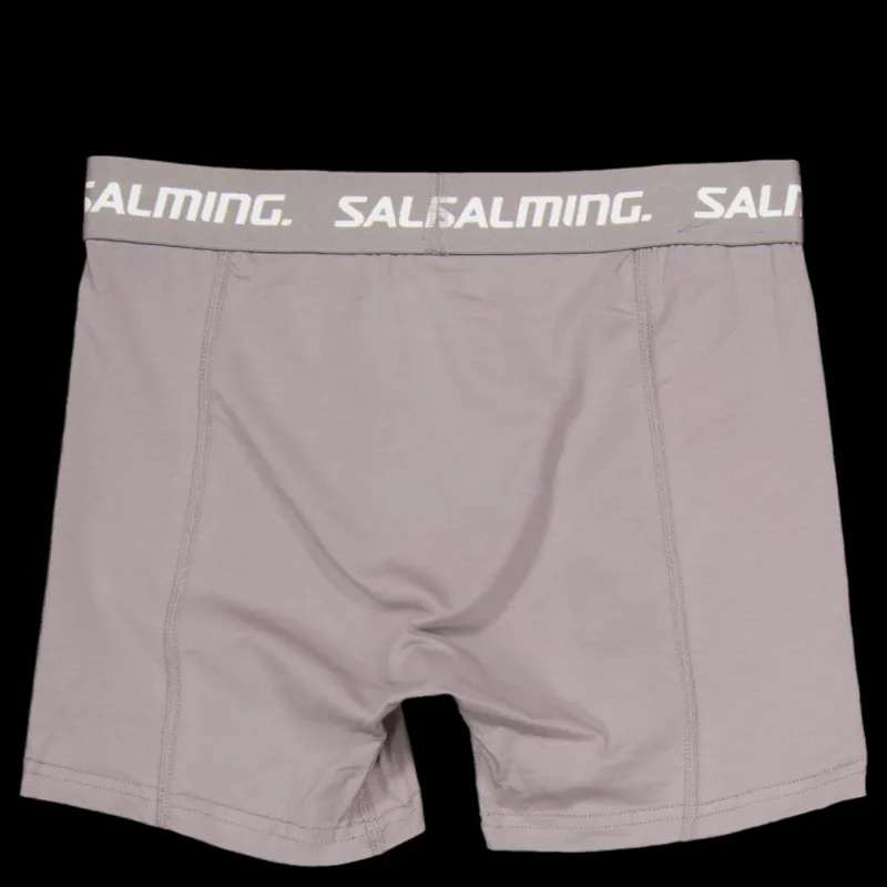 Salming 3-pack Cotton Boxer Mixed Svart, Blå och Grå Hot