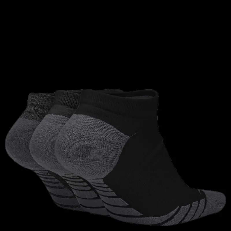 Outlet Nike 3-pack Everyday Max Cushioned Black/Grey Svart