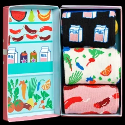 Happy Socks 3-pack Foodie Socks Gift Set Multi Flerfärgad Hot