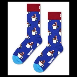 Happy Socks 2-pack Holiday Striped Cracker Dark Red Röd Online