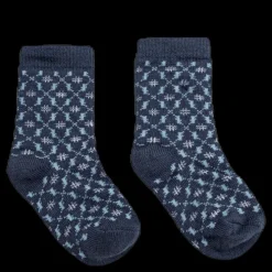 Name It 4-Pack Infant Wool Socks Blue Blå Discount