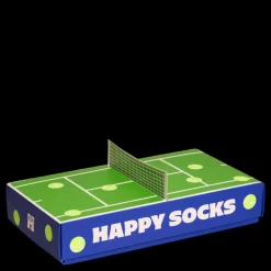 Happy Socks 2-pack Tennis Socks Gift Set Blue Blå