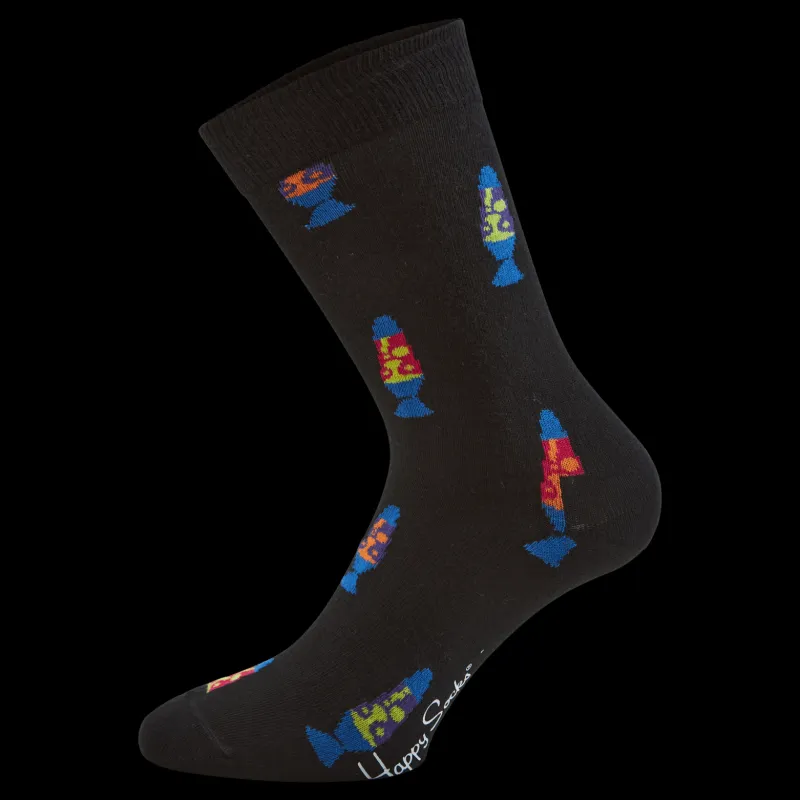 Happy Socks 3-pack Throwback Socks Gift Se 200 Flerfärgad Online