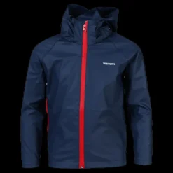 Online Tretorn Packable Rain Set Youth Blue Blå