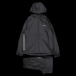 Tretorn Packable Rainbreaker Set Black Svart Online