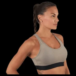 Sale Stay in place Padded Crossback Bra Beige