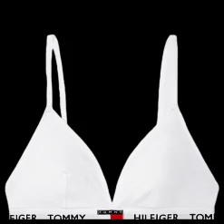 Tommy Hilfiger Padded Triangle Bra Pvh Classic White Vit