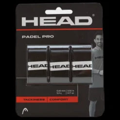 Head Padel Pro 3 Pcs Pack Black Svart Discount