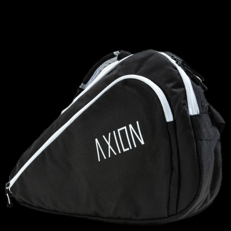 New AXION Padel Racket Bag Black Svart