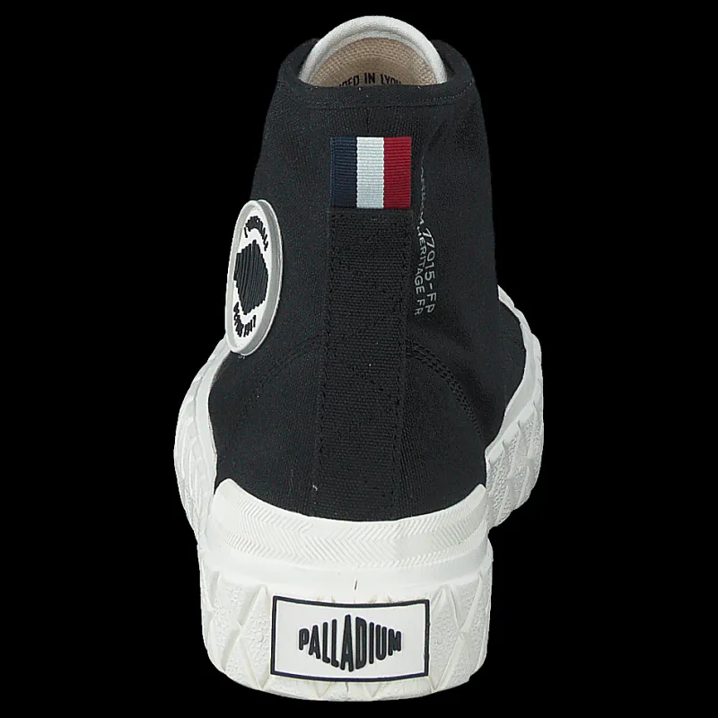 Hot Palladium Palla Ace Cvs Mid Black/mashmalllow Svart