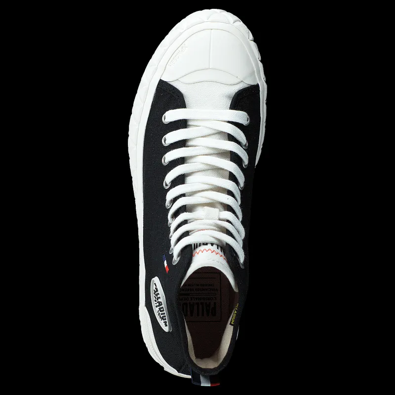 Hot Palladium Palla Ace Cvs Mid Black/mashmalllow Svart