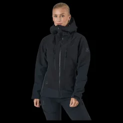 Halti Pallas W Ii Warm Hybrid Jacket Black Svart Hot