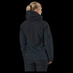 Halti Pallas W Ii Warm Hybrid Jacket Black Svart Hot