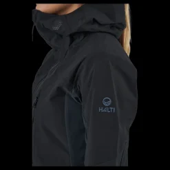 Halti Pallas W Ii Warm Hybrid Jacket Black Svart Hot