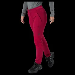 Best Halti Pallas W Ii Warm Hybrid Pant Cerice Pink Röd