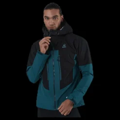 Halti Pallas Warm Hybrid Jacket Green/Black Grön och Svart Discount