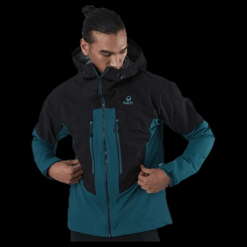 Halti Pallas Warm Hybrid Jacket Green/Black Grön och Svart Discount