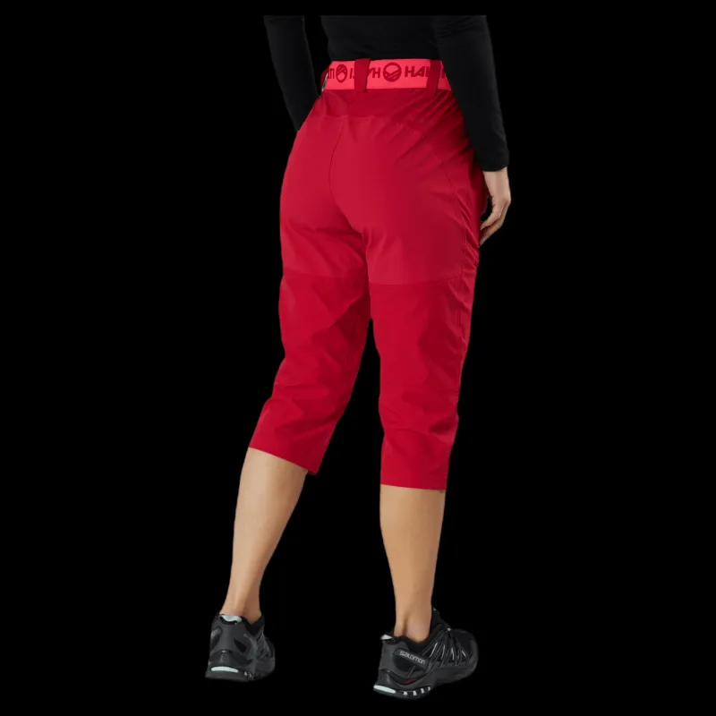 Halti Pallas X-Stretch Lite Capri Pants Pink Rosa Clearance