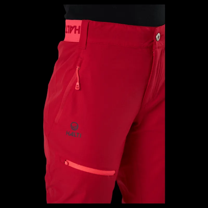Halti Pallas X-Stretch Lite Capri Pants Pink Rosa Clearance