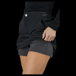 Halti Pallas X-Stretch Skort Black Svart Clearance