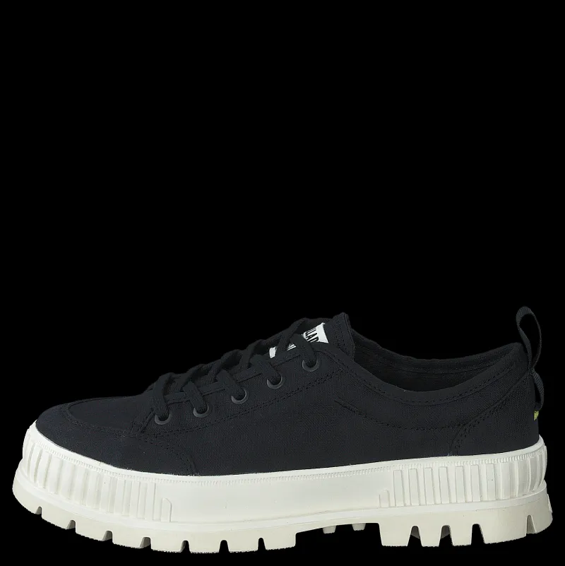 Online Palladium Pallashock Lo Org 2 Black Svart