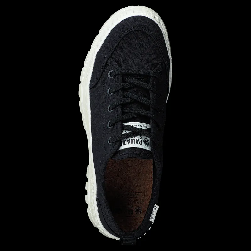 Online Palladium Pallashock Lo Org 2 Black Svart