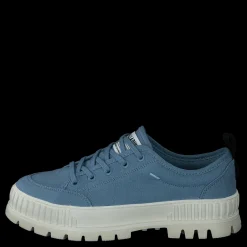 Online Palladium Pallashock Lo Org 2 City Blue Blå