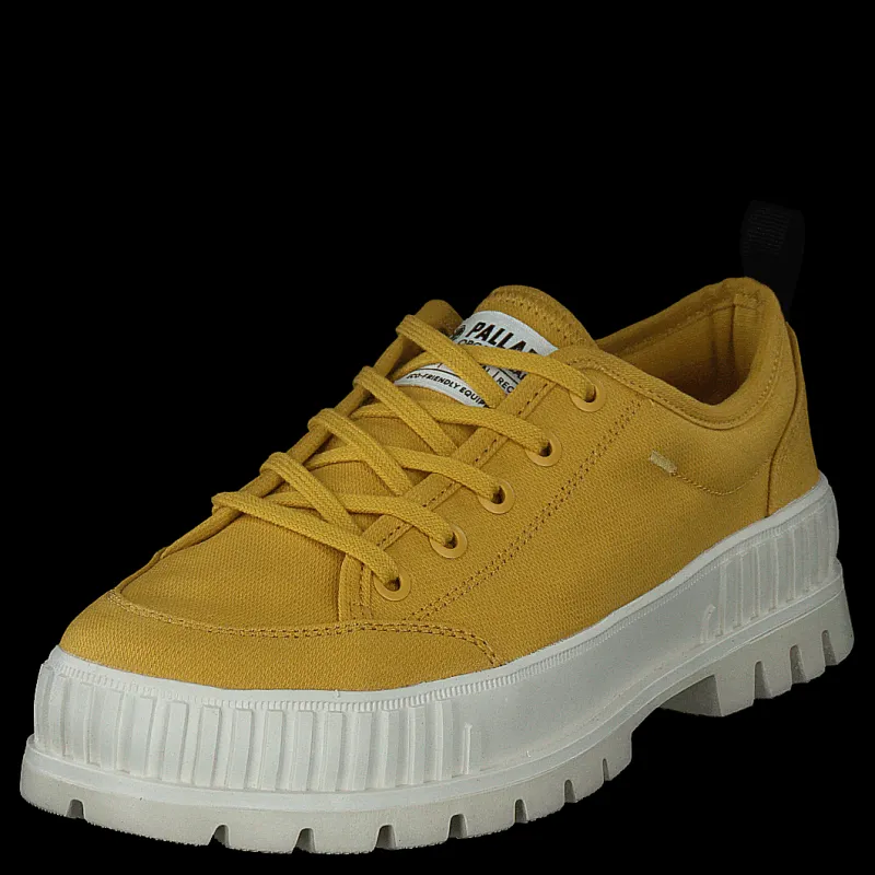 Palladium Pallashock Lo Org 2 Spicy Mustard Brun Sale