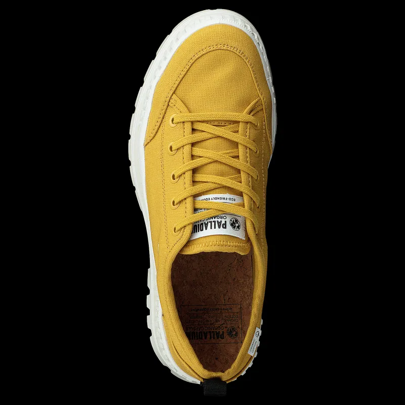 Palladium Pallashock Lo Org 2 Spicy Mustard Brun Sale