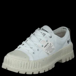 Clearance Palladium Pallashock Lo Org Star White Vit