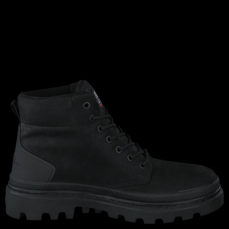 Clearance Palladium Pallatrooper Sc Wp+ Black/black Svart