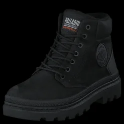 Clearance Palladium Pallatrooper Sc Wp+ Black/black Svart