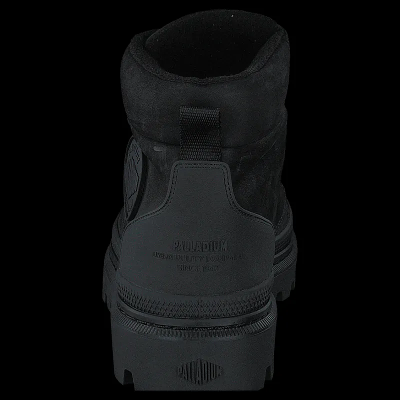 Clearance Palladium Pallatrooper Sc Wp+ Black/black Svart