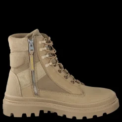 Discount Palladium Pallatrooper Tact Caramel Beige och Brun