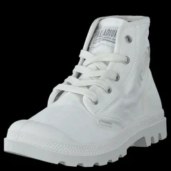 Online Palladium Pampa Hi Ladies Star White Vit