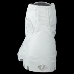 Online Palladium Pampa Hi Ladies Star White Vit