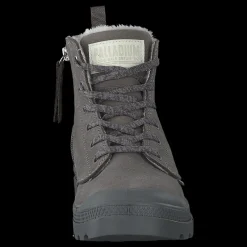 Palladium Pampa Hi Wool Zip Cloudburst Grå