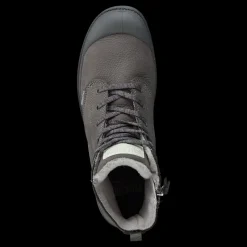 Palladium Pampa Hi Wool Zip Cloudburst Grå