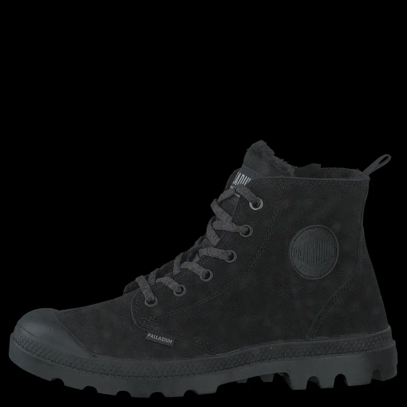 Outlet Palladium Pampa Hi Zip Wl Black/black Svart