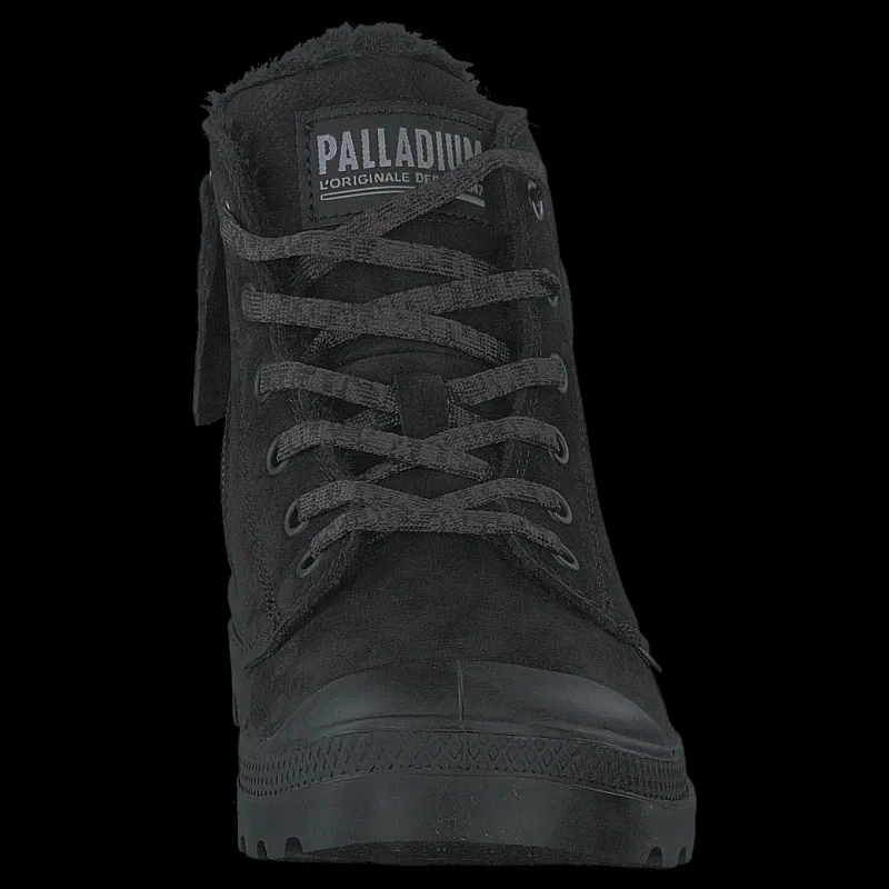 Outlet Palladium Pampa Hi Zip Wl Black/black Svart
