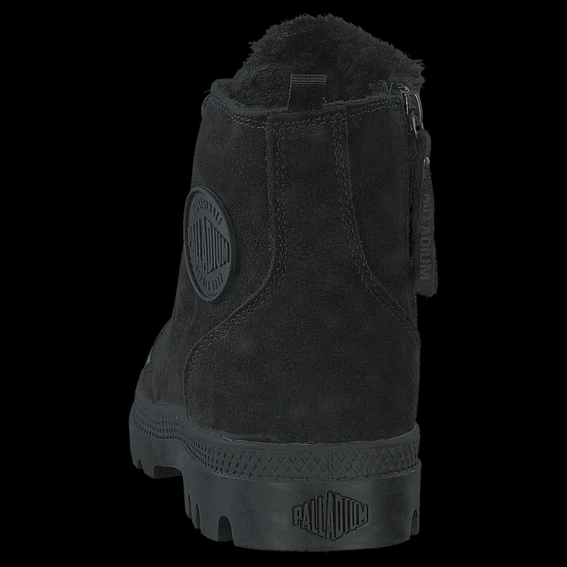 Outlet Palladium Pampa Hi Zip Wl Black/black Svart