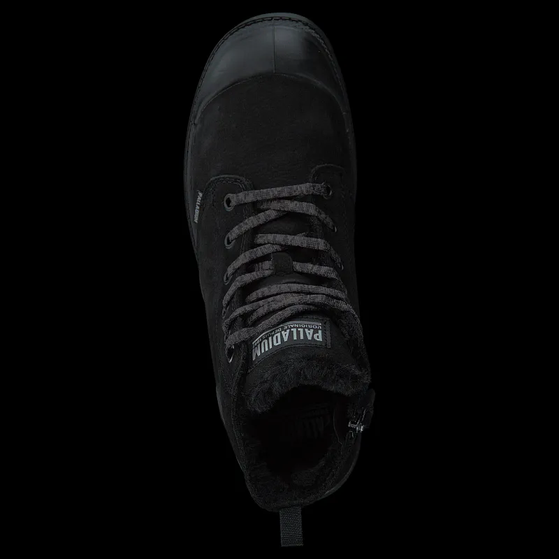 Outlet Palladium Pampa Hi Zip Wl Black/black Svart