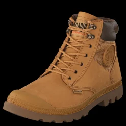 Palladium Pampa Shield Wp+ Lux Amber Gold Guld, Orange och Brun New