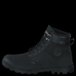 Outlet Palladium Pampa Shield Wp+ Lux Black/black Svart